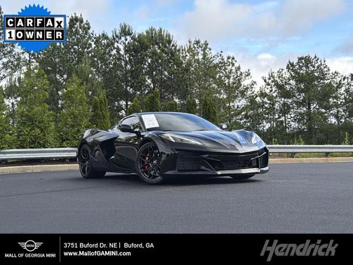 Black 2023 Chevrolet Corvette Z06