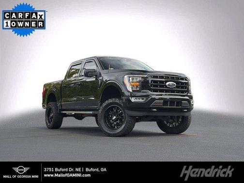 Agate Black Metallic 2022 Ford F-150 Lariat