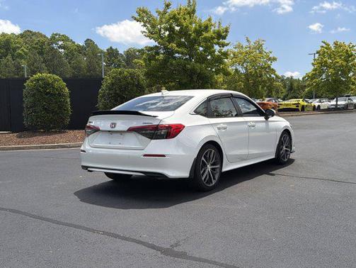 Platinum White Pearl 2023 Honda Civic Touring