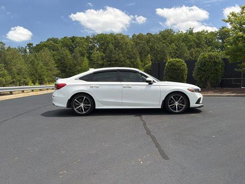 Platinum White Pearl 2023 Honda Civic Touring
