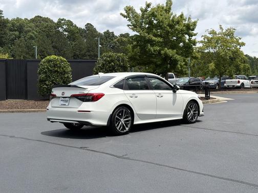 Platinum White Pearl 2023 Honda Civic Touring