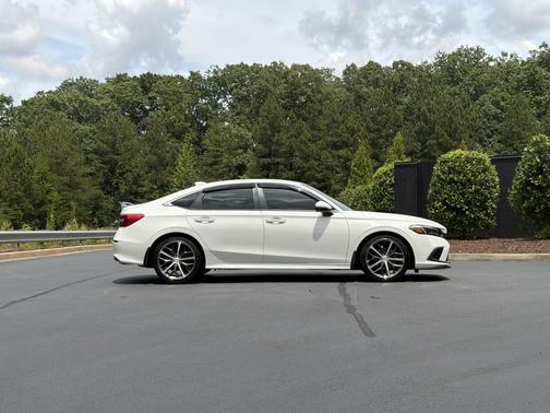 Platinum White Pearl 2023 Honda Civic Touring