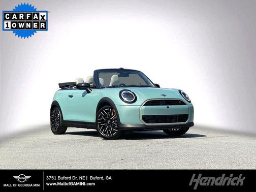 Ocean Wave Green Metallic 2026 MINI Convertible Cooper S
