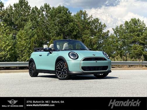 Ocean Wave Green Metallic 2026 MINI Convertible Cooper S