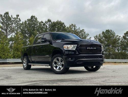 Diamond Black Crystal Pearlcoat 2021 RAM 1500 Big Horn/Lone Star