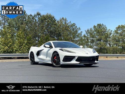 Arctic White 2020 Chevrolet Corvette Stingray w/2LT