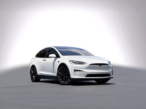 White 2023 Tesla Model X Plaid Tri Motor All-Wheel Drive