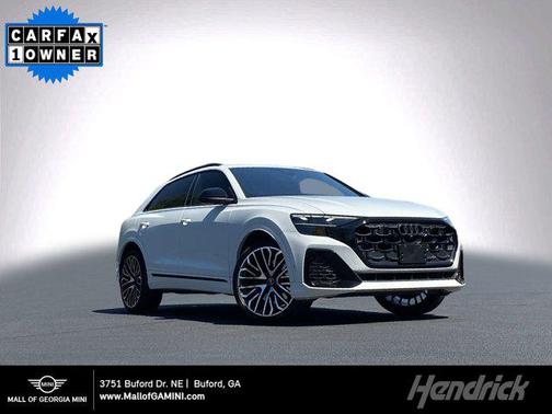 Glacier White Metallic 2025 Audi SQ8 4.0T Premium Plus