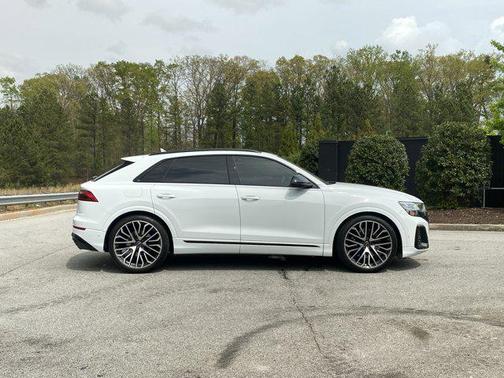 Glacier White Metallic 2025 Audi SQ8 4.0T Premium Plus