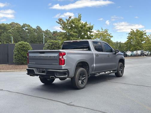 Satin Steel Metallic 2021 Chevrolet Silverado 1500 Custom Trail Boss