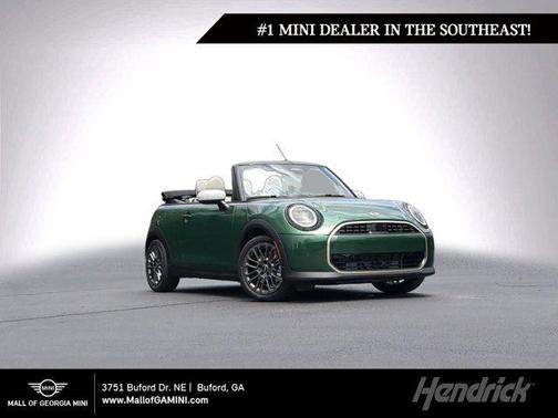 British Racing Green IV Metallic 2026 MINI Convertible Cooper