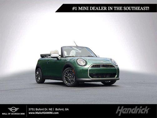 British Racing Green IV Metallic 2026 MINI Convertible Cooper
