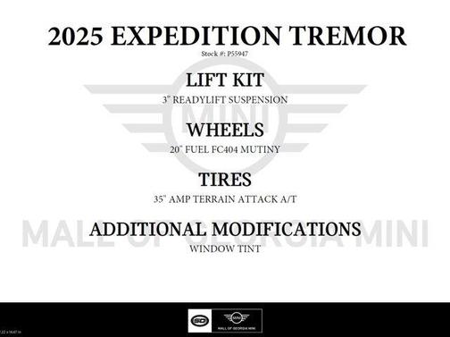 2025 Ford Expedition Tremor