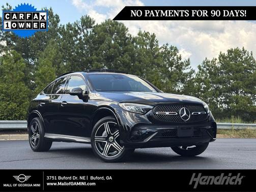 Black 2024 Mercedes-Benz GLC 300 4MATIC Coupe