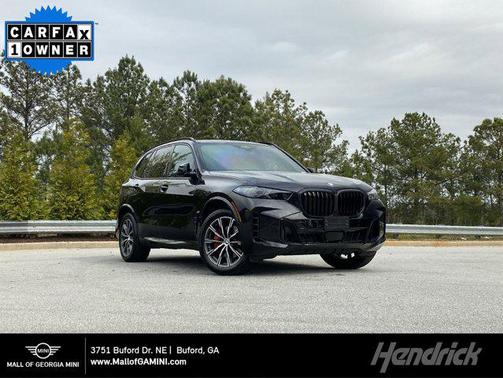 Black Sapphire Metallic 2025 BMW X5 xDrive40i