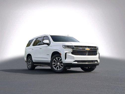 Summit White 2022 Chevrolet Tahoe LT