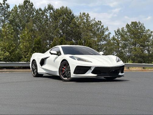 Arctic White 2023 Chevrolet Corvette Stingray w/1LT
