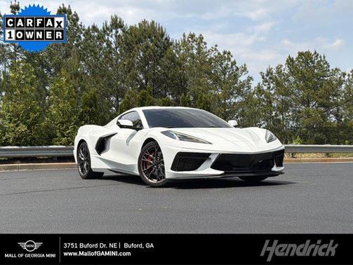 Arctic White 2023 Chevrolet Corvette Stingray w/1LT