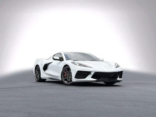 Arctic White 2023 Chevrolet Corvette Stingray w/1LT