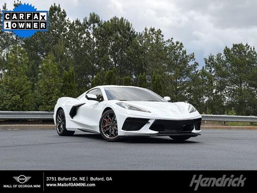 Arctic White 2023 Chevrolet Corvette Stingray w/1LT
