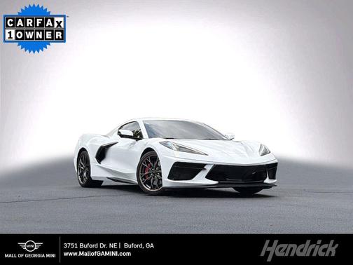 Arctic White 2023 Chevrolet Corvette Stingray w/1LT
