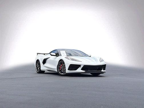 Arctic White 2023 Chevrolet Corvette Stingray w/1LT