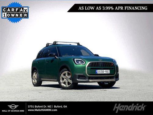 British Racing Green IV Metallic 2025 MINI Countryman Cooper S ALL4