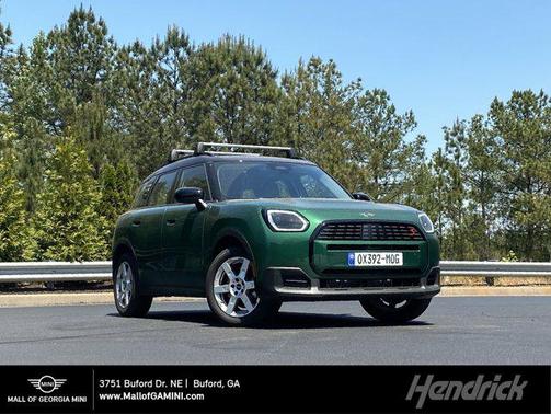 British Racing Green IV Metallic 2025 MINI Countryman Cooper S ALL4