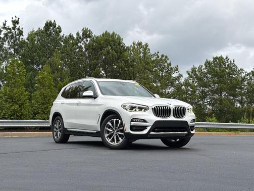 Mineral White Metallic 2019 BMW X3 sDrive30i