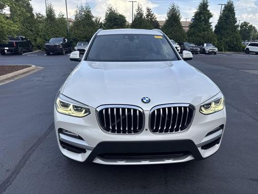 Mineral White Metallic 2019 BMW X3 sDrive30i