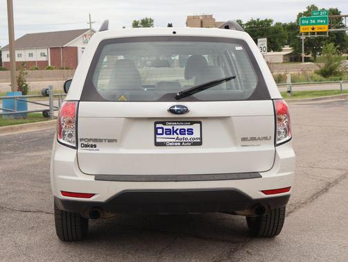 Satin White Pearl 2012 Subaru Forester 2.5X