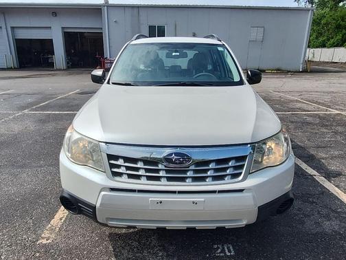 Satin White Pearl 2012 Subaru Forester 2.5X