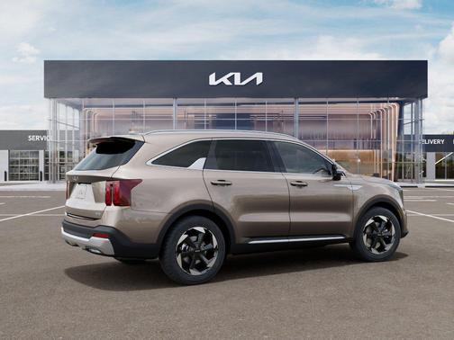 Volcanic Sand 2026 Kia Sorento Hybrid EX