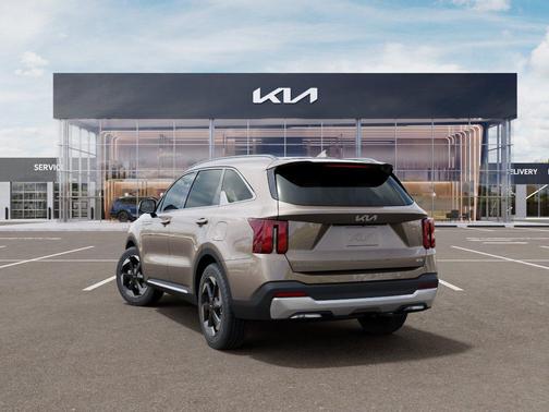 Volcanic Sand 2026 Kia Sorento Hybrid EX