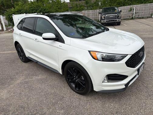 STAR WHITE 2021 Ford Edge ST Line