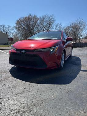 Barcelona Red Metallic 2020 Toyota Corolla LE