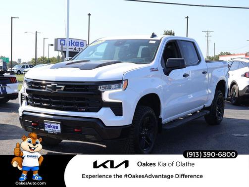 Summit White 2023 Chevrolet Silverado 1500 LT Trail Boss