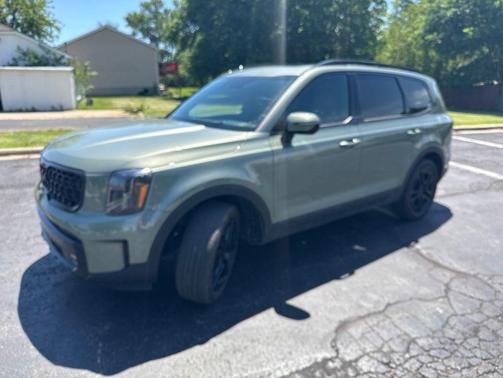Jungle Green 2025 Kia Telluride SX Prestige X-Line