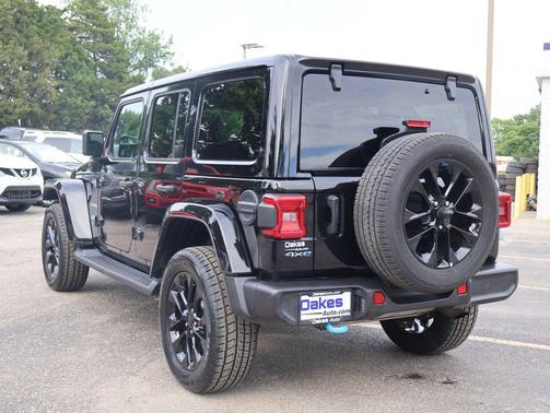 Black Clearcoat 2023 Jeep Wrangler 4xe Sahara