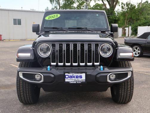 Black Clearcoat 2023 Jeep Wrangler 4xe Sahara