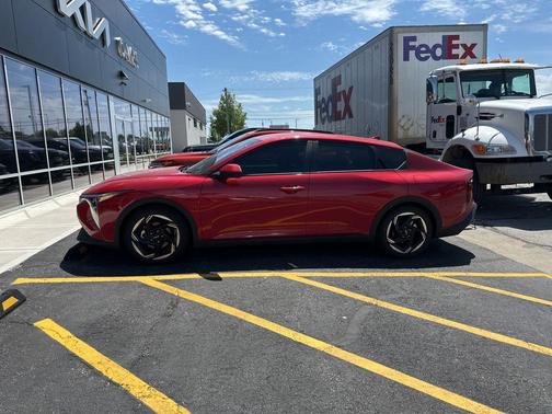 Currant Red 2025 Kia K4 EX