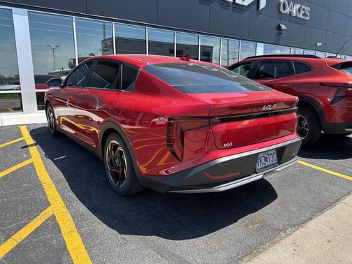 Currant Red 2025 Kia K4 EX