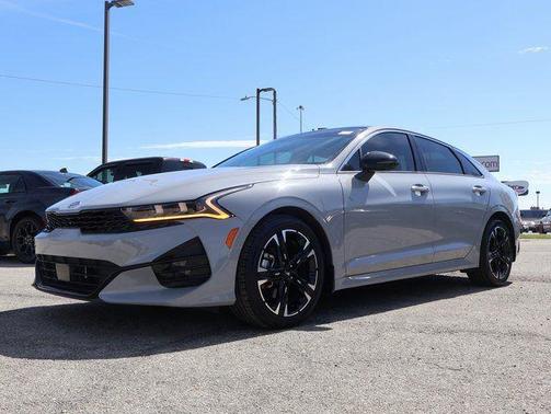 Wolf Gray 2021 Kia K5 GT-Line