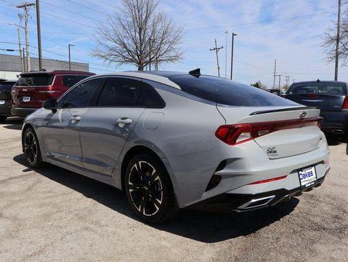 Wolf Gray 2021 Kia K5 GT-Line