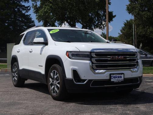 Summit White 2023 GMC Acadia AWD SLT