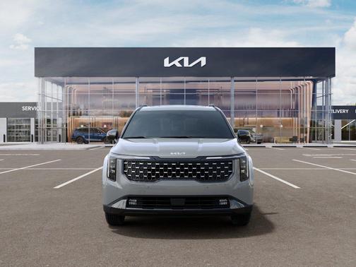 Ceramic Silver 2026 Kia Carnival SX