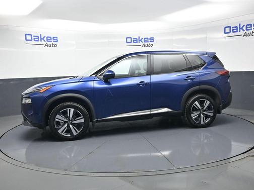 Caspian Blue Metallic 2021 Nissan Rogue Platinum