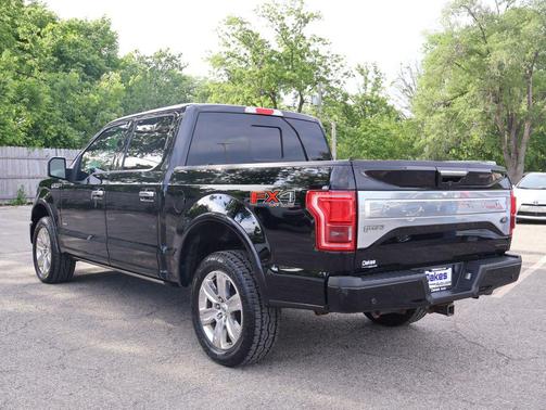 SHADOW BLACK 2016 Ford F-150 Platinum