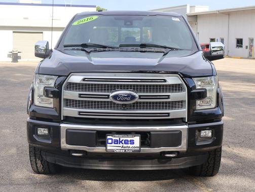 SHADOW BLACK 2016 Ford F-150 Platinum