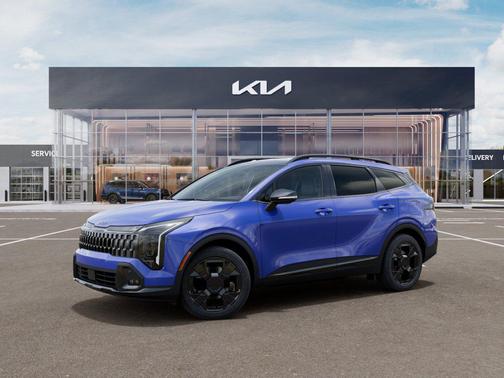 Nebular Blue 2026 Kia Sportage X-Line